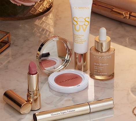 Clarins makeup shop